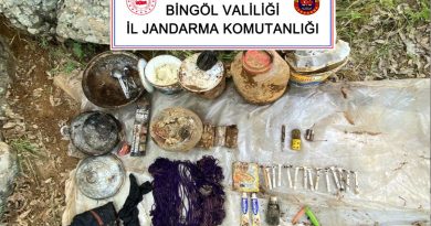 Bingöl’de 2 sığınak ve EYP imha edildi