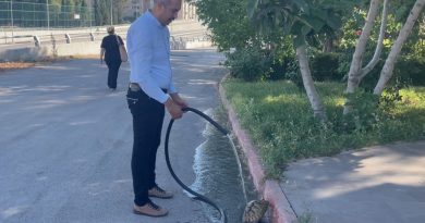 Bir damla suyla yüreklere dokunuldu