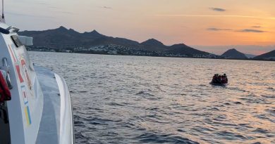 Bodrum'da 16 düzensiz göçmen kurtarıldı, 14'ü yakalandı