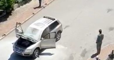 Bursa'da bir otomobil seyir halindeyken alev topuna döndü