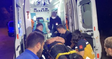 Bursa’da dengesini kaybederek 10 metrelik uçurumdan düştü