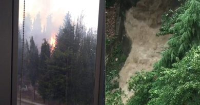 Bursa’da yıldırım düştü, bir evin çatısı kullanılamaz hale geldi