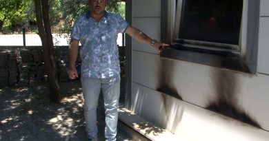 Büyükçekmece’de emlak ofisini kundaklamaya çalıştı