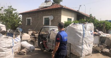 Çalınan 60 metrelik iletişim kablosu hurdacıda çıktı