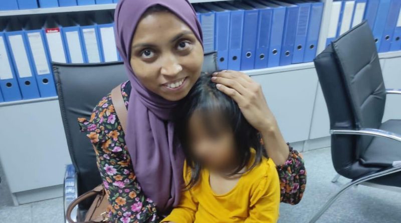 Çocuğu Hatay’a kaçırılan anne evladını teslim aldı