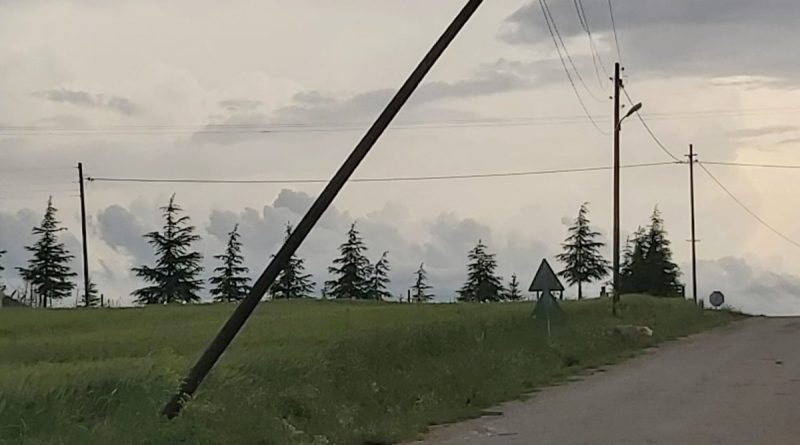 Çorum’daki hortum dehşeti kamerada