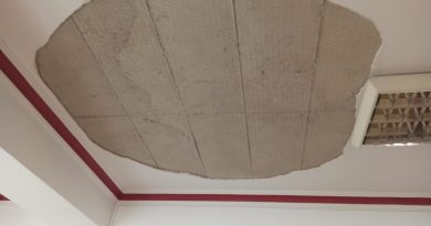 Cuma namazı sırasında tavandan sıvalar cemaatin üzerine düştü: 1 yaralı