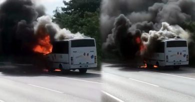 D-100’de korku dolu anlar!