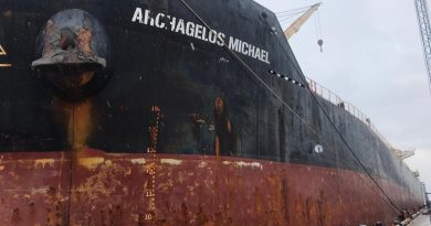 Denizi kirleten gemiye 4 milyon 315 bin 898 TL para cezası kesildi