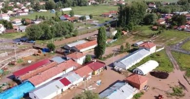 Dere taştı, ev ve ahırları sel suları bastı