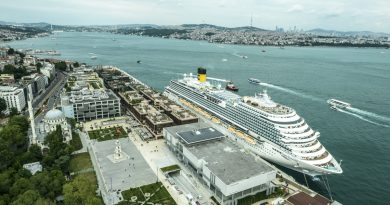 Dev kruvaziyer ‘Costa Venezia’ ayda 40 bin turisti İstanbul’a getiriyor