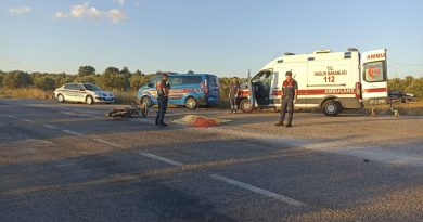 Dikili'de feci kaza: 1 ölü, 1 ağır yaralı