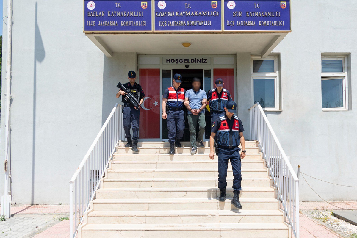 Diyarbakır’da firari terör hükümlüsü yakalandı