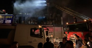 Diyarbakır’da gıda toptancılar sitesinde yangın