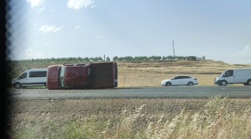 Diyarbakır’da trafik kazası: 5 yaralı