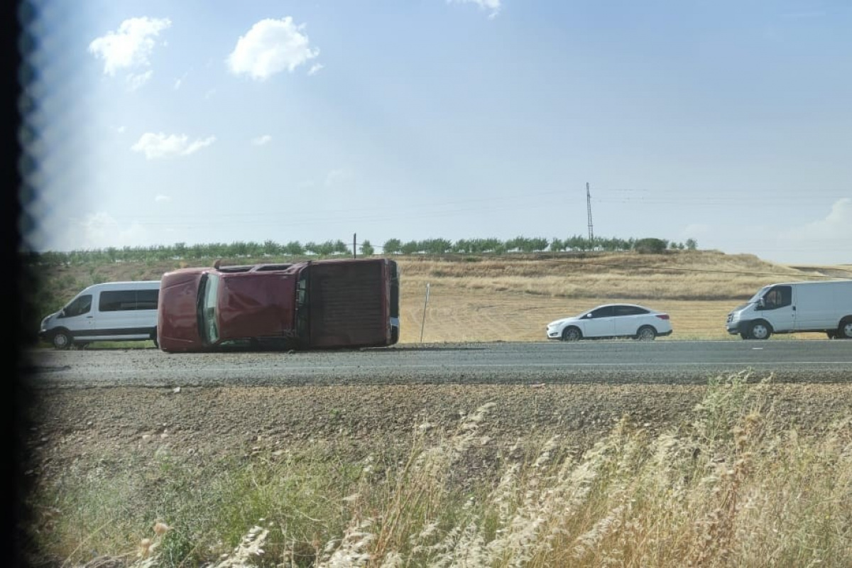 Diyarbakır’da trafik kazası: 5 yaralı