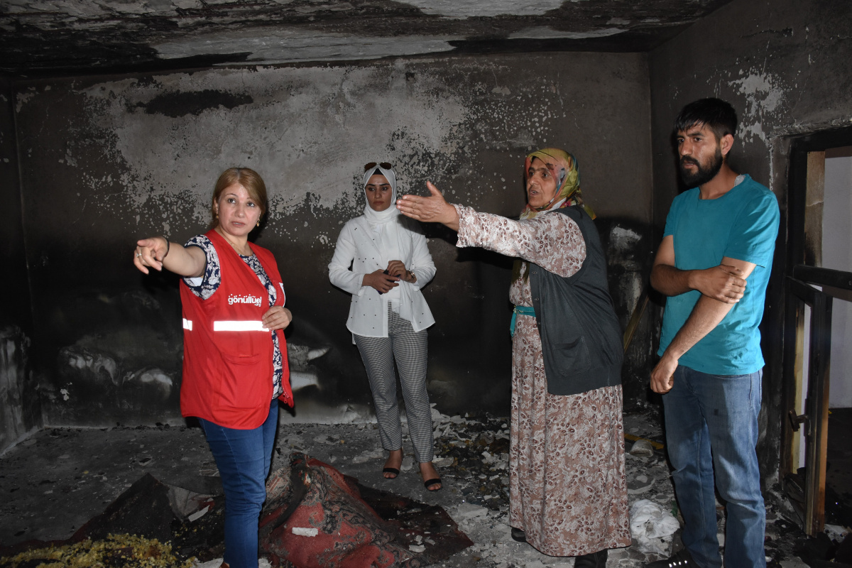 Düğün hazırlığı yapan gencin hayalleri kül oldu