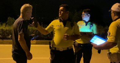 'Dur bir polis arkadaşı arayacağım' diyen alkollü sürücüye 7 bin 517 TL ceza