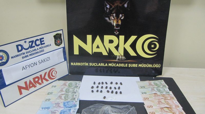 Düzce polisinden uyuşturucuya geçit yok