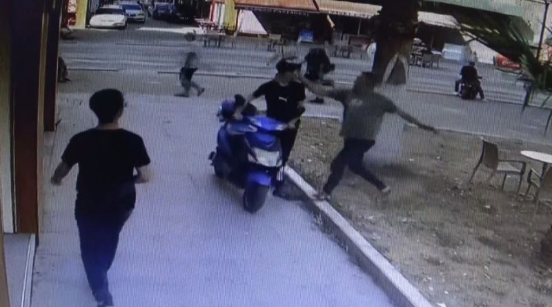 Esnaftan motosiklet hırsızına Osmanlı tokadı