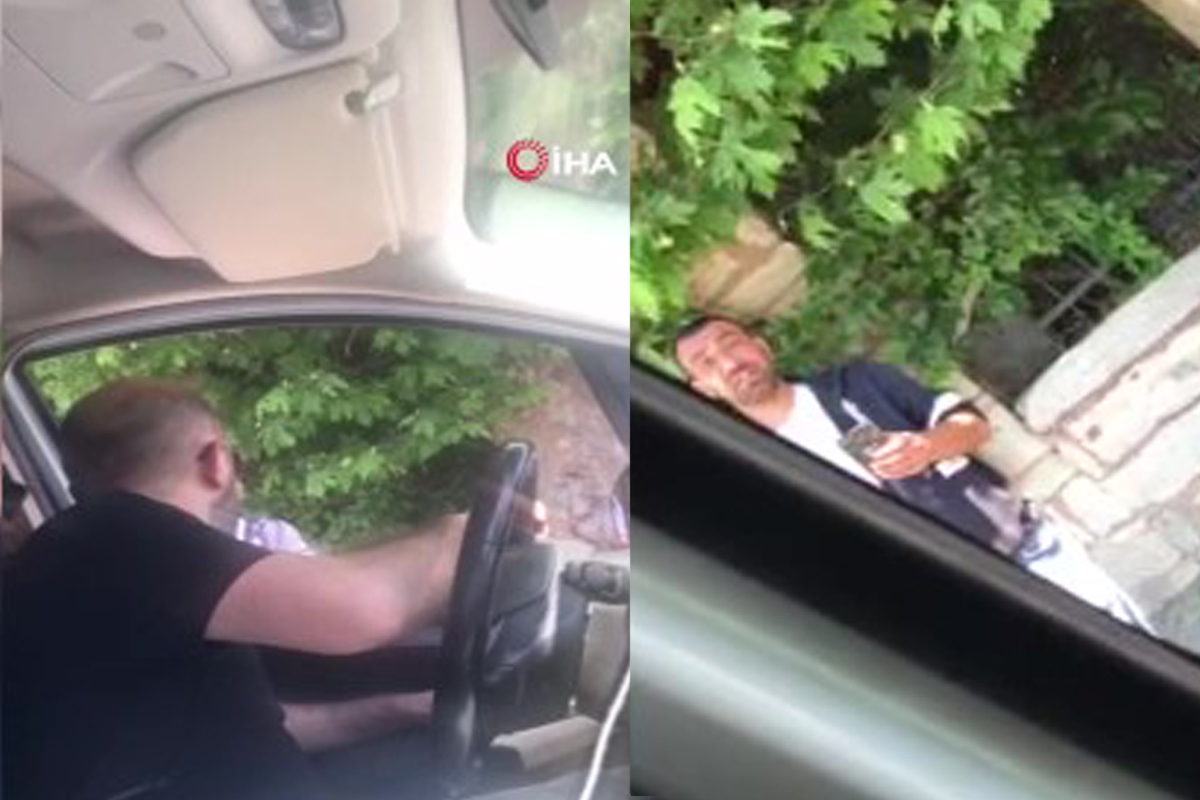 Eyüpsultan’da 'değnekçi' suçüstü yakalandı