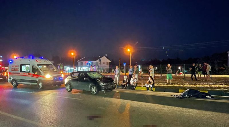 Fethiye’de otomobilin çarptığı kadın hayatını kaybetti