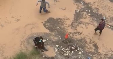 Gümüşhane’de su dolu çukura düşen kız boğulmaktan son anda kurtarıldı