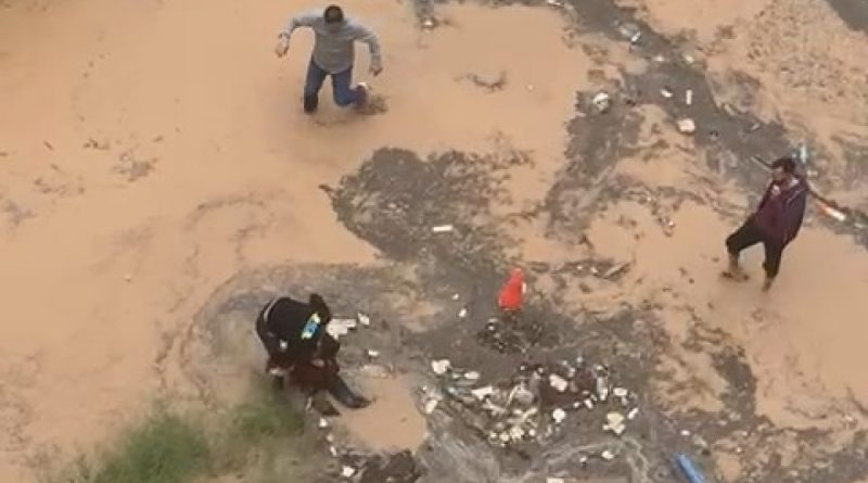 Gümüşhane’de su dolu çukura düşen kız boğulmaktan son anda kurtarıldı