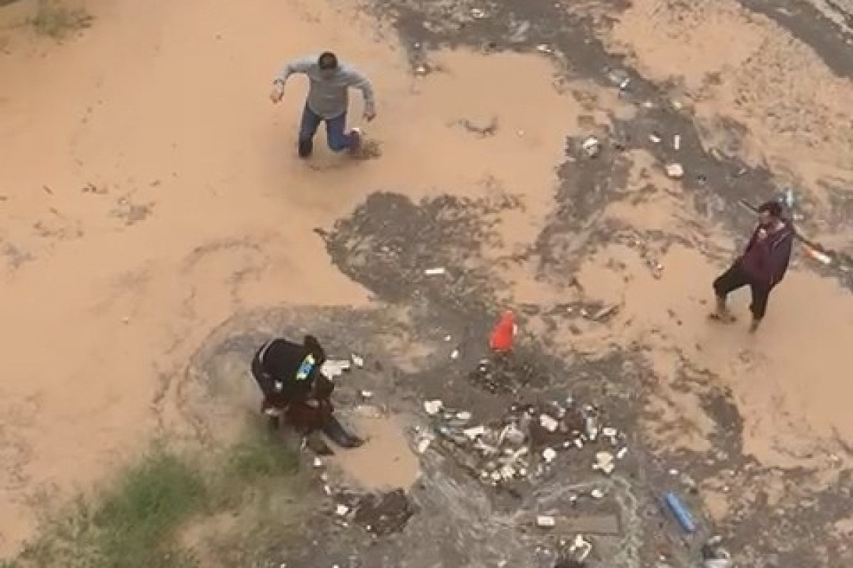 Gümüşhane’de su dolu çukura düşen kız boğulmaktan son anda kurtarıldı