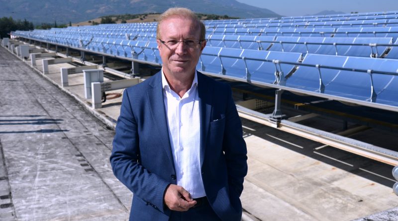 Güneş enerjisi ile iklimlendirmeye örnek dev proje