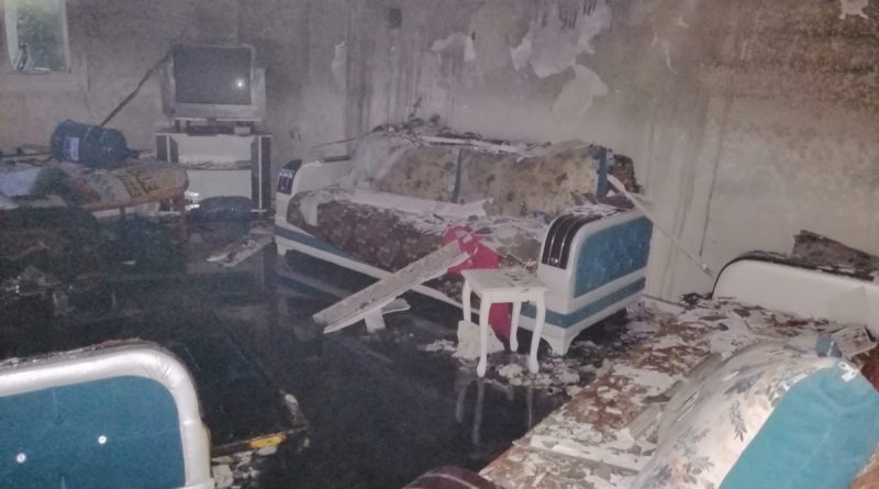 Hatay'da yangın: Ev kullanılamaz hale geldi