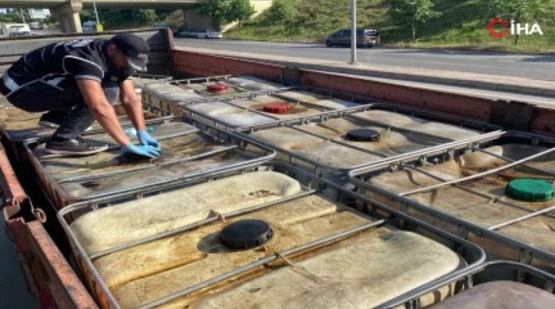 İhlas Haber Ajansı İstanbul'da kaçak akaryakıt operasyonu: 20 bin litre ele geçirildi