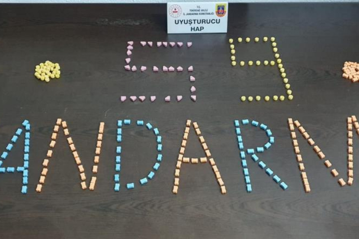 İstanbul'dan Tekirdağ'a gelen şahısta uyuşturucu hap ele geçirildi