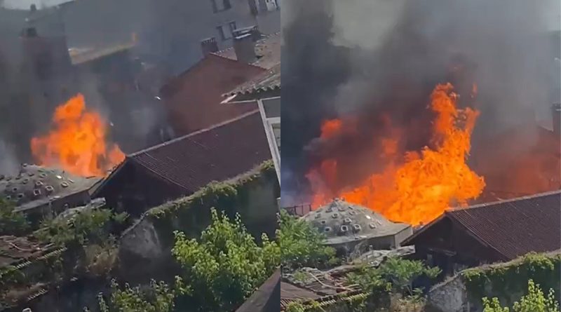 İstanbul Emniyet Müdürlüğünün Kumkapı deposunda yangın