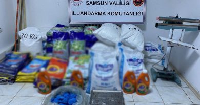 Jandarmadan sahte deterjan imalathanesine baskın