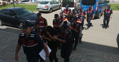 Karaman’da 400 bin liralık damlama borusu çalan 4 kişi tutuklandı