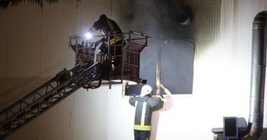 Karaman’da bisküvi fabrikasında yangın çıktı, 10 işçi dumandan etkilendi