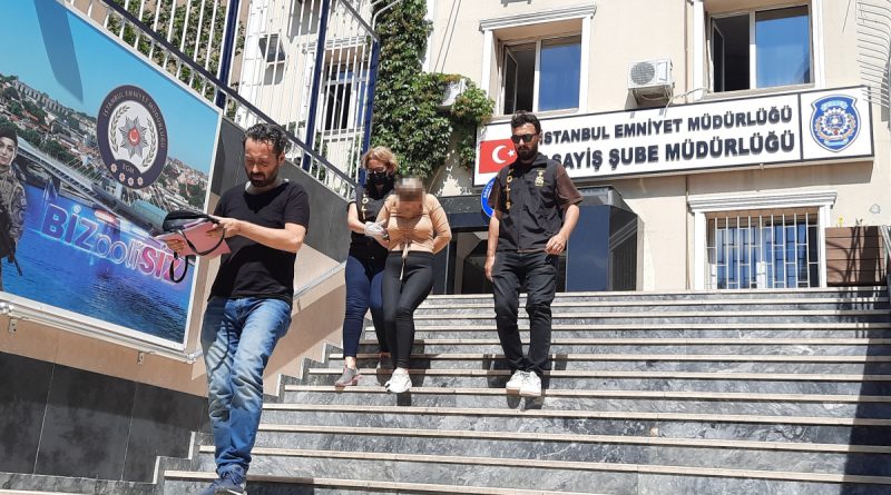 Kartal'da 67 suç kaydı olan kadın, evden çaldığı parayla yakalandı