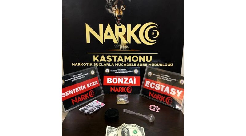 Kastamonu’da uyuşturucu operasyonu