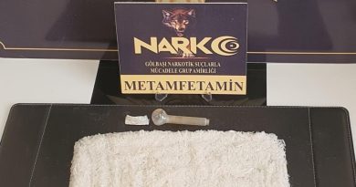 Kaynak makinesine gizlenmiş uyuşturucu ele geçirildi