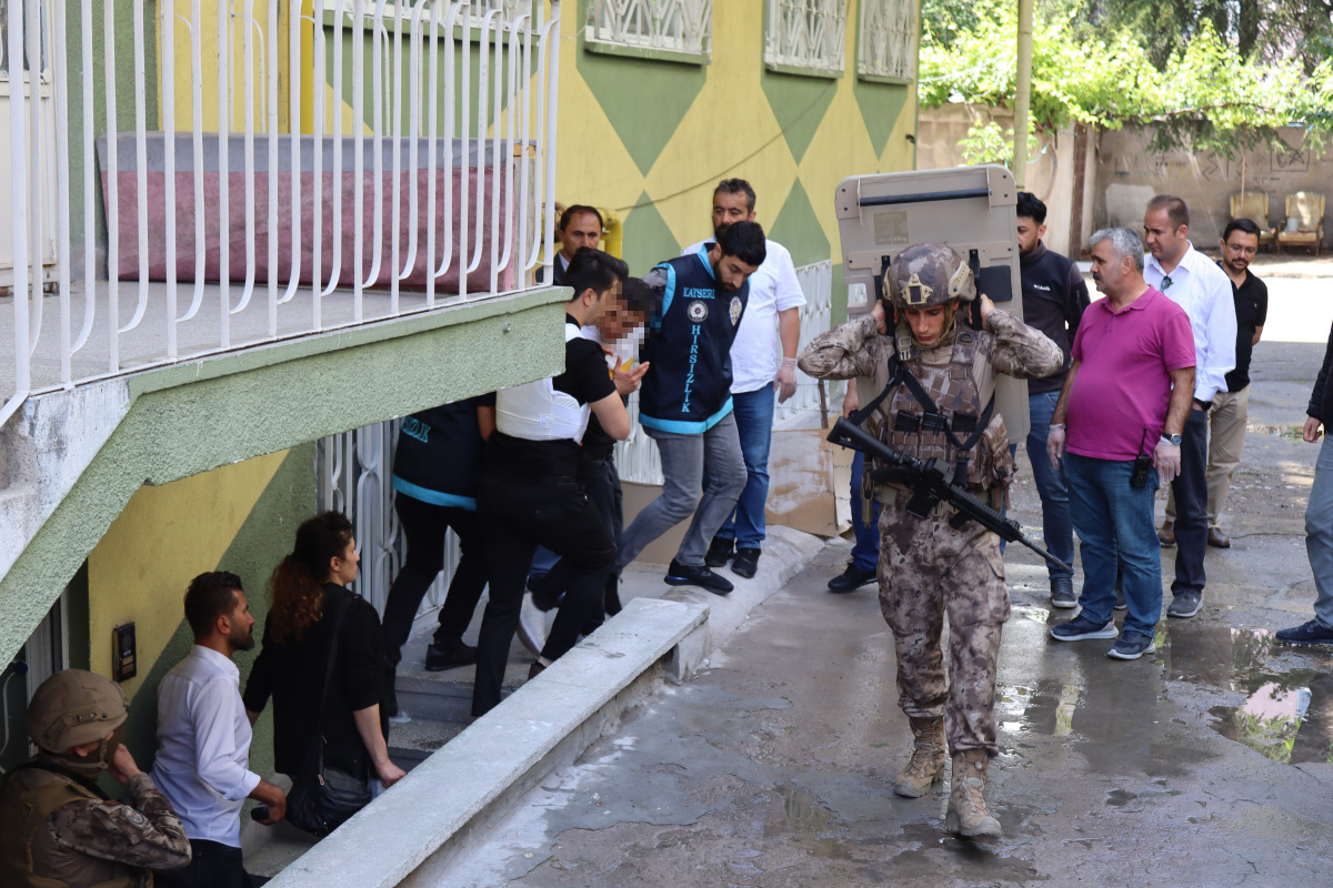 Kayseri'de 5 saatlik rehine krizi