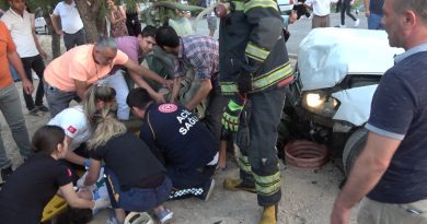 Kaza sonrası can pazarı: 1 ölü 7 yaralı