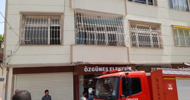 Kilis'te ev yangını: Yaralılar var