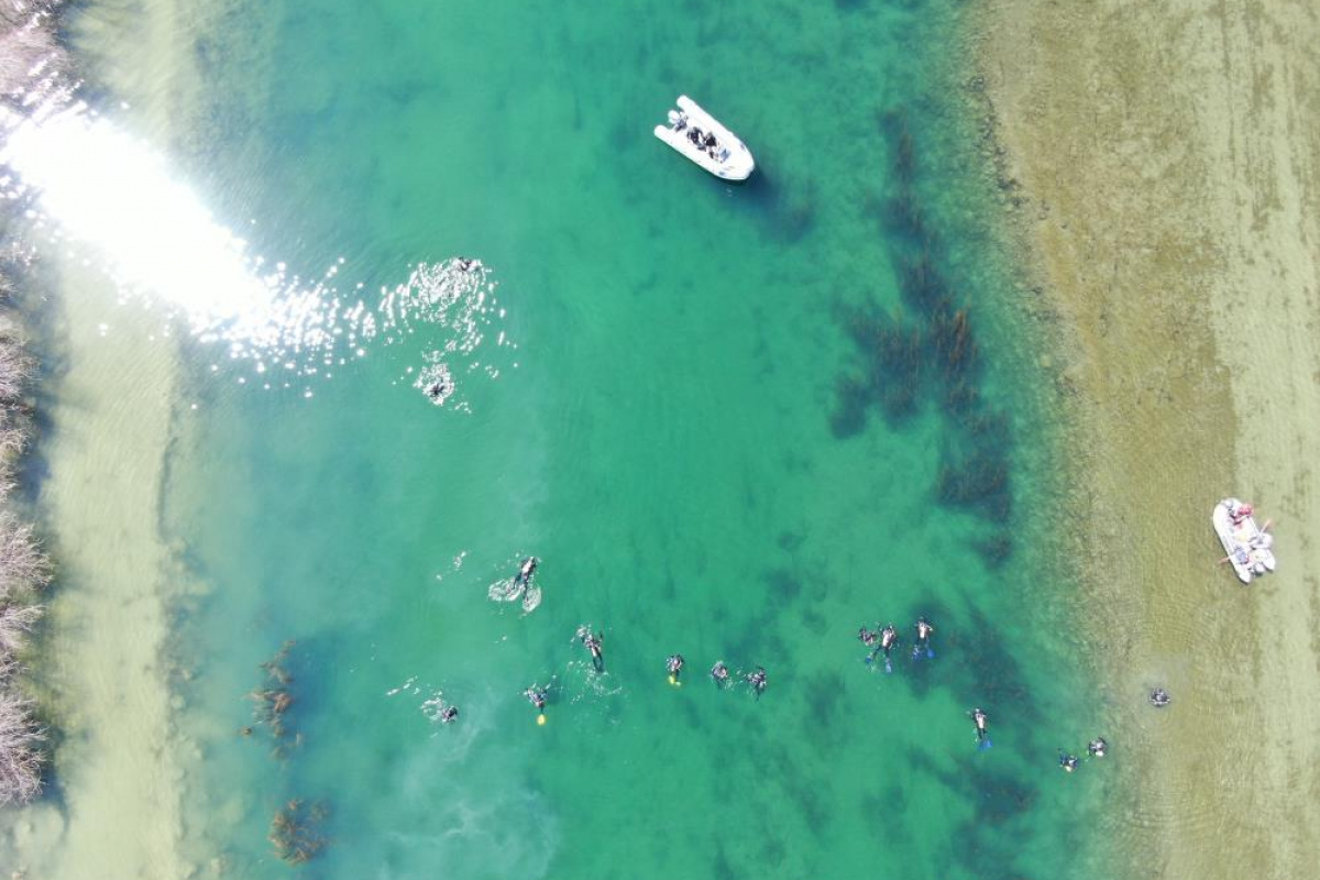 Kızılırmak'ta kaybolan genci 70 ekip arıyor
