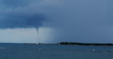 Kocaeli’de deniz ortasında korkutan hortum