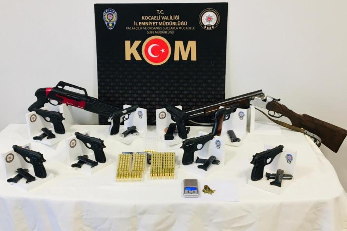 Kocaeli’de silah operasyonu