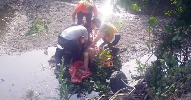 Kontrolden çıkan ATV dereye yuvarlandı: 1 yaralı