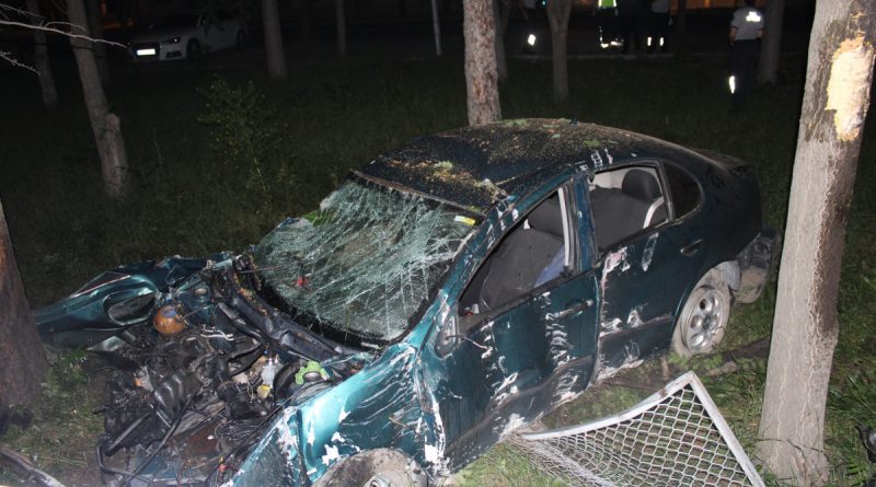 Kontrolden çıkan otomobil bahçeye uçtu: 1 ağır yaralı