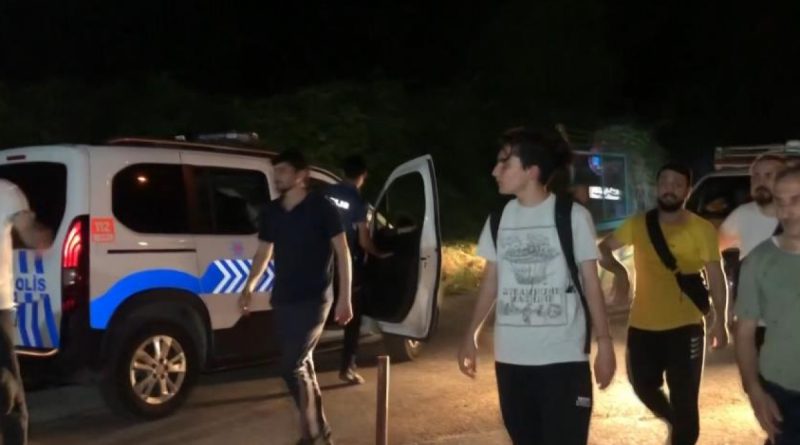 LGS sınavı sonrası hava almaya gittiği ormanda mahsur kaldı