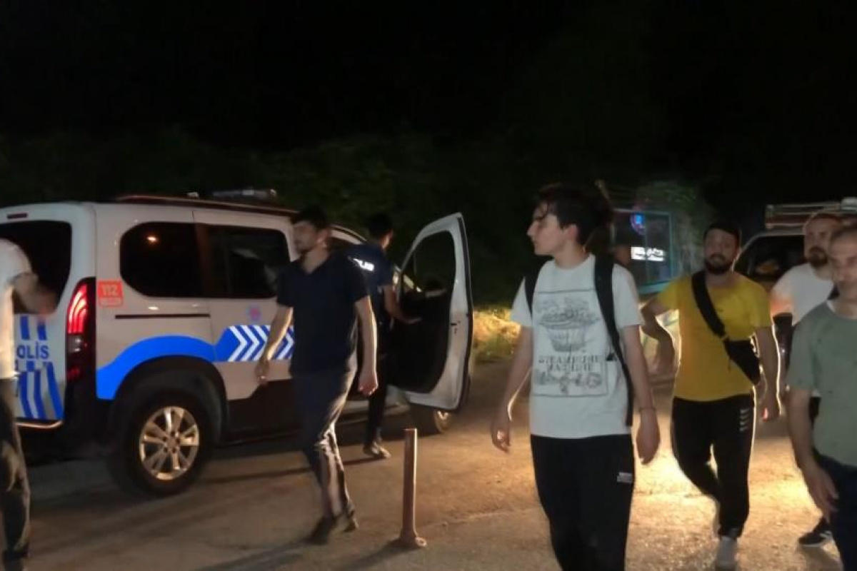 LGS sınavı sonrası hava almaya gittiği ormanda mahsur kaldı